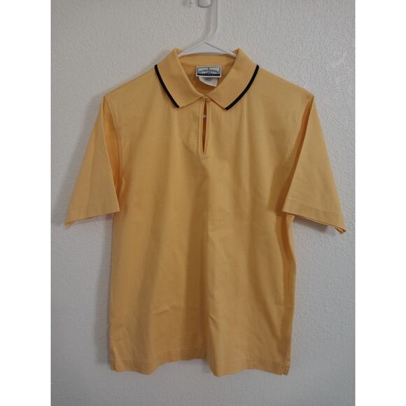Outer Banks Tops - Outer Banks Reserve Women's Size S Yellow Polo Golf Shirt